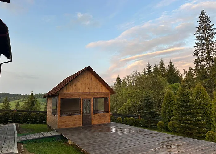 лісовий затишок Vakantiehuis Tukhol'ka